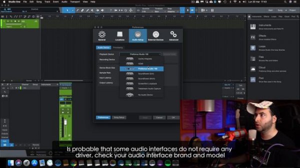 How to properly connect your microphone to start recording - Troubleshooting Studio One Tutorial