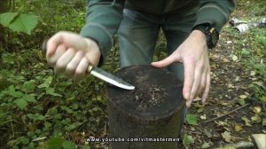 Тест ножа Берси со сканди. Финка от Товарищества Завьялова. Ножи для леса.