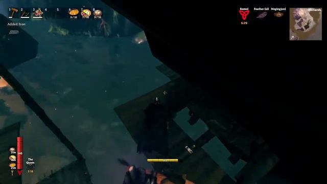 Valheim - FLOATING House build! Can it be done? смотреть онлайн