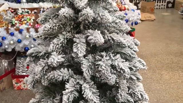 Ель "Сибирская" 1,1 м заснеженная смотреть онлайн