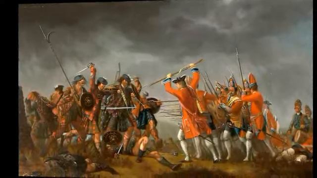 Battle of Culloden – 1746 – Jacobite rising of 1745 смотреть онлайн