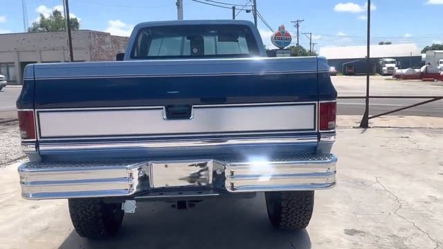 1986 Chevrolet Silverado K20 3/4 Ton, 4x4 смотреть онлайн