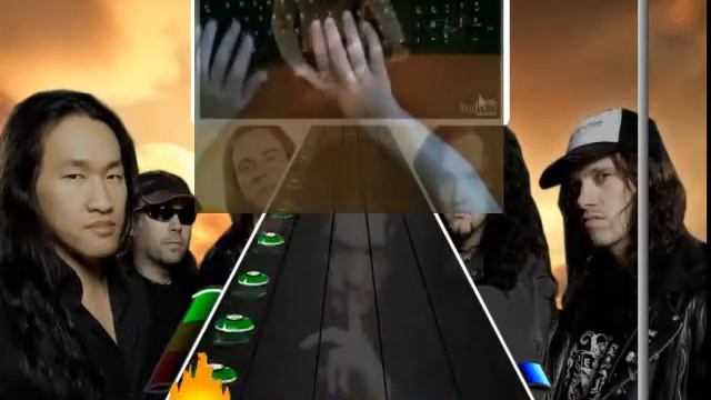 Through the fire and flames | Dragon Force | Guitar hero смотреть онлайн