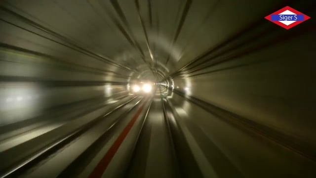 Vista frontal Speed motion / Metro Barcelona Linia 9 Sud Collblanc-Aeroport T1 смотреть онлайн