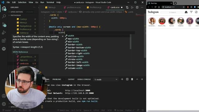 How to build Instagram in React | React Tutorial смотреть онлайн
