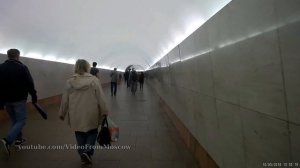 Переход метро "Охотный Ряд" - "Театральная" // 10 мая 2018