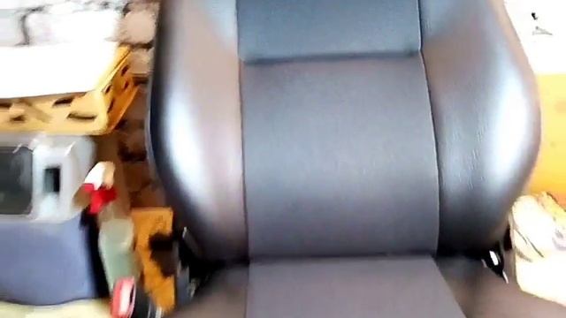 Перетяжка сиденья Пилот Мерседес Спринтер (Первый опыт)!!! смотреть онлайн