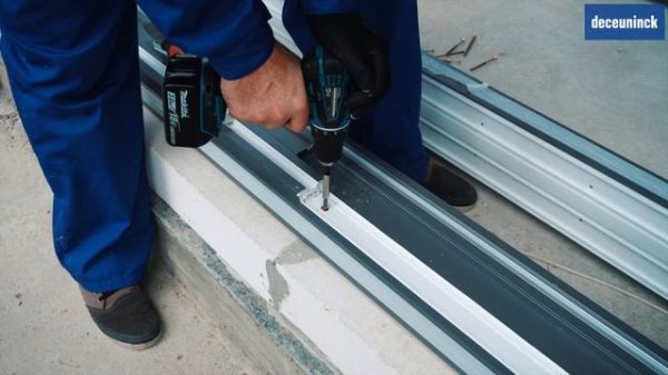 Сборка и монтаж HS-порталов от Декёнинк (Deceuninck)