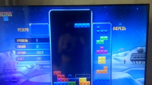 Тетрис на телевизоре смотреть онлайн