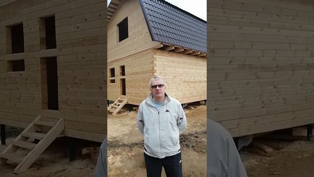 МО Наро-Фоминск, дом из профилированного бруса 145*140 мм по проекту ДБ-166 с изменениями смотреть онлайн