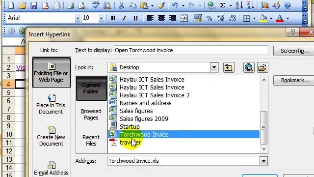AM 4641 Hyperlinks Microsoft Excel 2003. ECDL Advanced ITQ3 смотреть онлайн