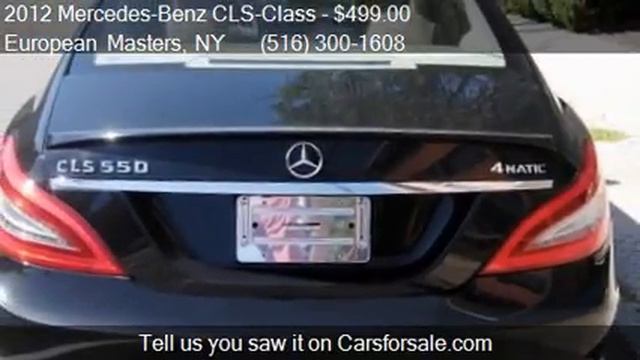 2012 Mercedes-Benz CLS-Class CLS550 4MATIC AWD 4dr Sedan for смотреть онлайн