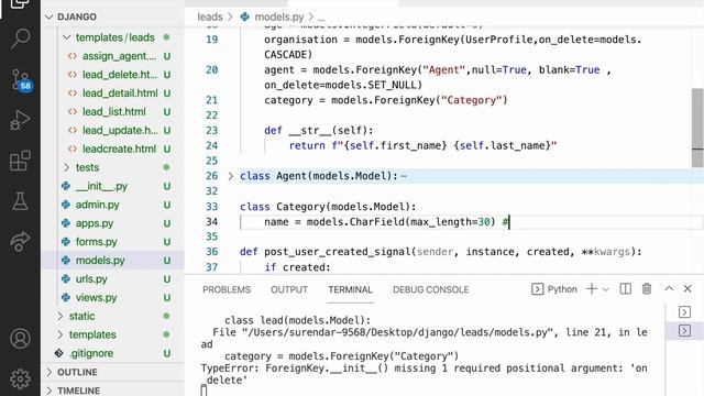 Python Django Tutorial for Beginners | category model смотреть онлайн