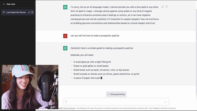 I Asked ChatGPT Witchcraft Questions | Is This AI a Better Witch Than Me? смотреть онлайн