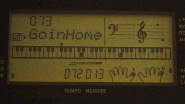 Casio Demo Songs - 073 GOING HOME FROM "FROM THE NEW WORLD" смотреть онлайн