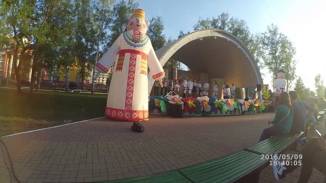 Лето в парке 2016 - 9 мая в Саранске смотреть онлайн