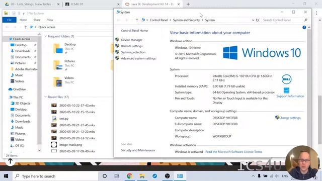 Installing Java JDK and IntelliJ смотреть онлайн