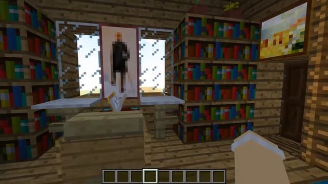 Красивый домик в деревне Minecraft смотреть онлайн