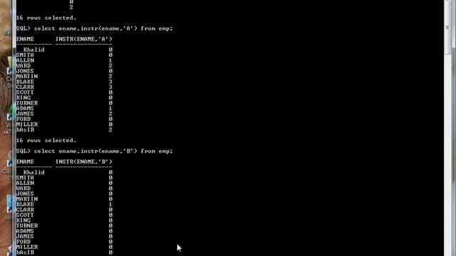 4th class oracle text functions and select from dual смотреть онлайн
