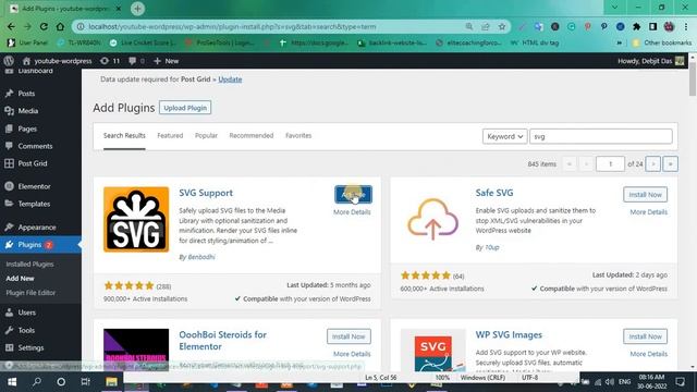 how to allow SVG files to upload in WordPress || How to upload SVG image in WordPress смотреть онлайн