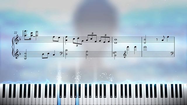 Attack on Titan Season 3 Ending Theme T-KT | Piano Cover With Sheet Music смотреть онлайн