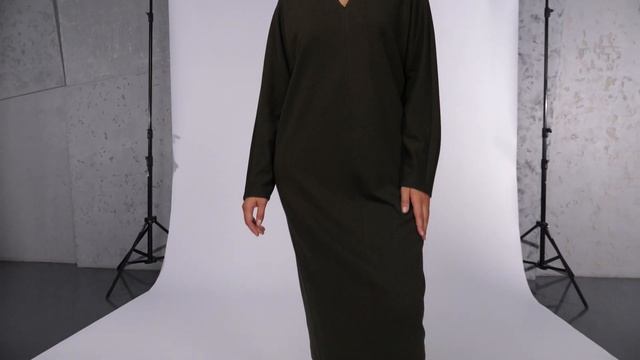 Элегантный образ LALIS для любого случая | Трикотажное платье-миди, не сковывающее движений смотреть онлайн