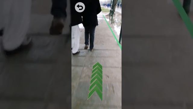 Augmented reality for Indoor path navigation |Location based augmentation| #unity #arcore #vuforia смотреть онлайн