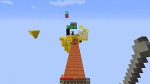 НУБ ПРОТИВ ЛЕТАЮЩИЙ ОСТРОВ ИЗ КРИПЕР ЛАКИ БЛОКОВ В МАЙНКРАФТ НУБИК И ТРОЛЛИНГ MINECRAFT Мультик