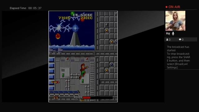 Arcade Archives Cosmo Police Galivan 1 Coin Game Sample смотреть онлайн