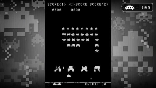 Space Invaders B&W: Clearing 1 Screen (Switch: Space Invaders Invincible Collection) (No Commentary смотреть онлайн
