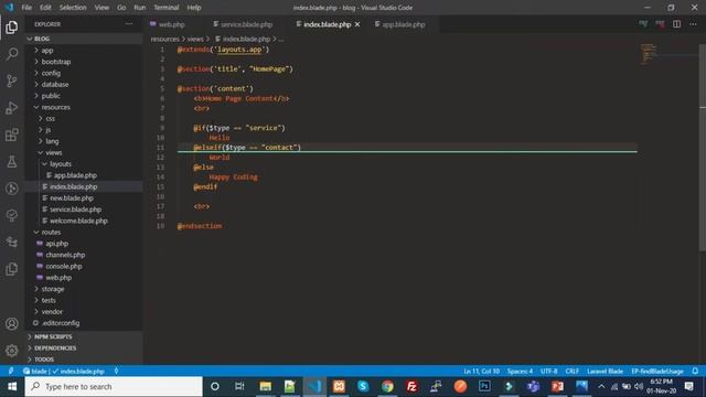 Laravel 8 Beginner Tutorial | What is the Blade Template | Laravel 8.0 смотреть онлайн