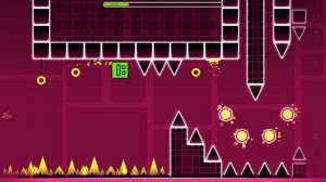 Geometry Dash. Уровень 9. Cycles.  Все монеты. All Coins.