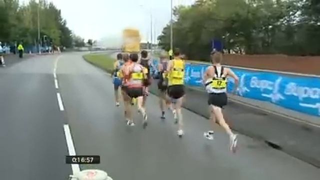 Haile Gebrselassie at the Great North Run 2010 смотреть онлайн