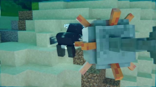 Warden vs Elder Guardian -EPIC FIGHT- (Minecraft Animation Movie) смотреть онлайн
