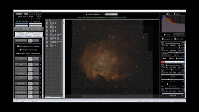 Bubble Nebula and Monkey Head Nebula смотреть онлайн
