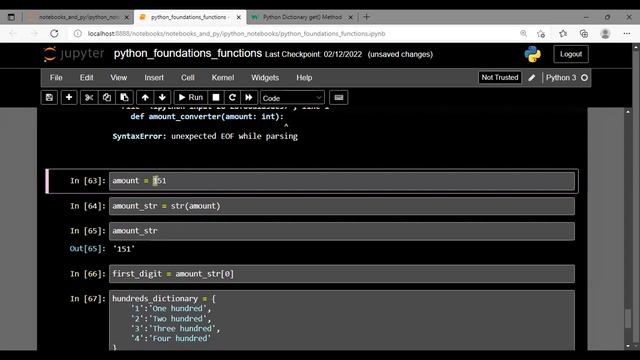 Python Foundations Part 7 - Functions смотреть онлайн
