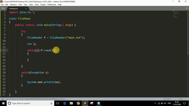 39 | How to Read Data from a File in JAVA? смотреть онлайн