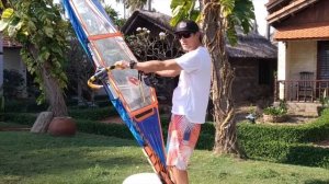 Виндсерфинг для начинающих. Как сделать оверштаг - Surf College