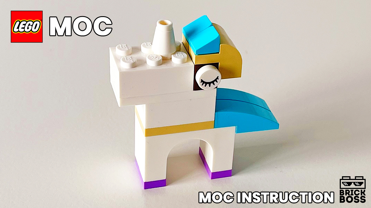 Как собрать Лего Единорога из LEGO Classic / Инструкция по сборке самоделки / Лего Идеи смотреть онлайн