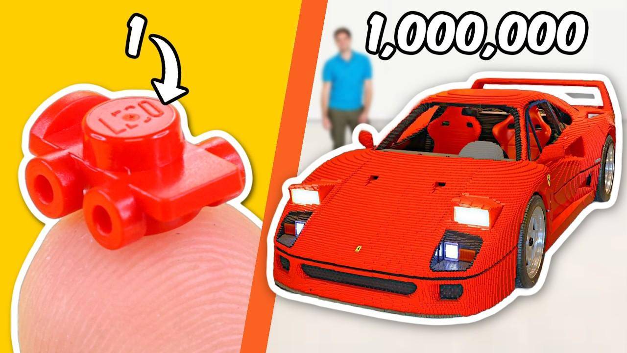 Сборка LEGO 1 против 1 000 000 ЧАСТЕЙ... перевод - TD BRICKS смотреть онлайн