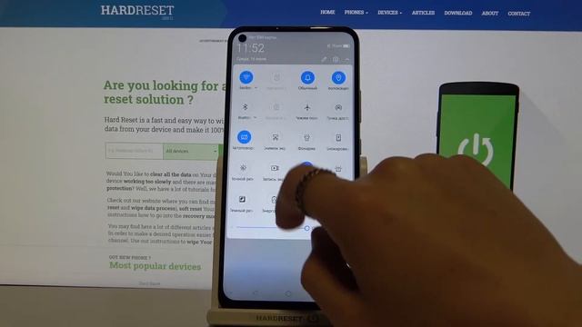 Как выключить автоповорот экрана на ZTE Blade V2020 смотреть онлайн