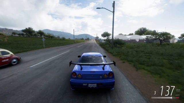 Nissan Skyline R34 GTR - Forza Horizon 5 | Logitech G29 смотреть онлайн