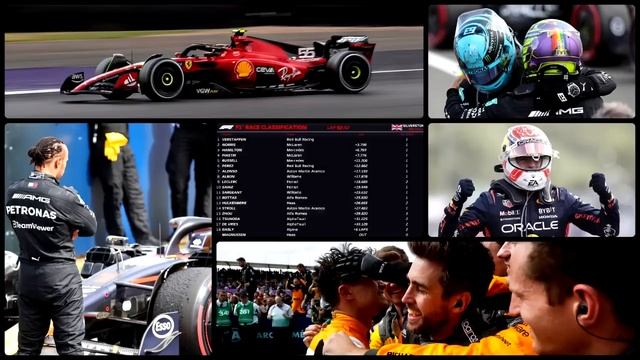 Сенсация McLaren на самовозе, Макс в шоке от болида Норриса (Гран-При Великобритании 2023 Формула-1 смотреть онлайн