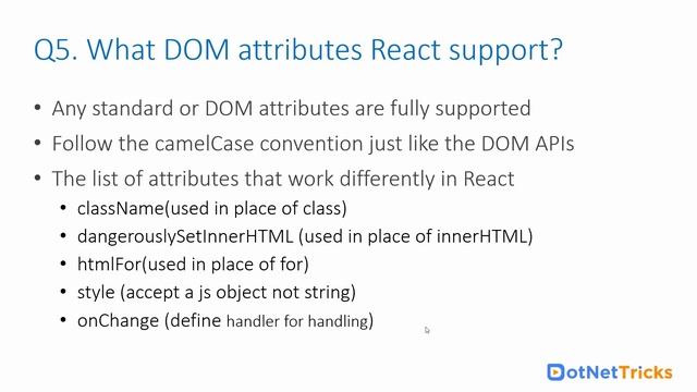 React JS Interview Questions and Answers For Freshers & Experienced | React JS Interview Questions смотреть онлайн