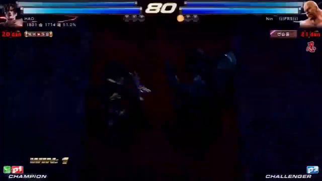 Tekken Tag 2 Unlimited Nin (Marduk/Steve) Vs Hao (Kazuya/Devil Jin)
