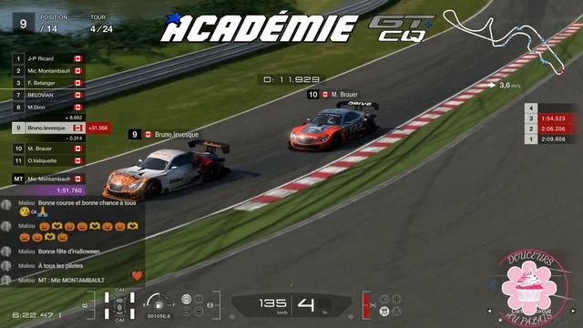 [ GT7 ][ GTCQ A2023 ] Académie GTCQ / Manche 4 / Suzuka смотреть онлайн