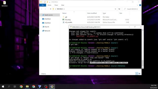 Merge Conflict on Git and how to solve it смотреть онлайн