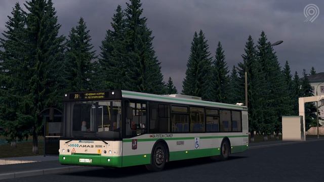 OMSI 2 Первый Учебный ЛиАЗ 5292.22-01 ПСД, Московия , маршрут 77 + САМЫЙ НОВЫЙ ГОЛОСОВОЙ ИНФОРМАТОР смотреть онлайн