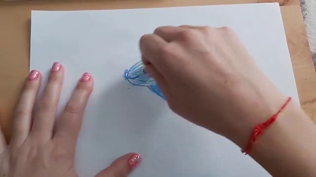 Как нарисовать рыбку в море ребёнку ?раскраска.How to draw a fish in the sea for a child. смотреть онлайн