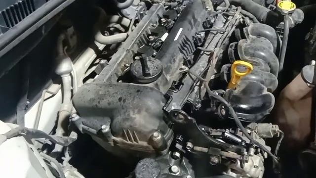 2013 HYUNDAI ACCENT/P2192 System Too Rich At Higher Load/Minsan PALYADO At Maitim Ang Sparkplug Tip